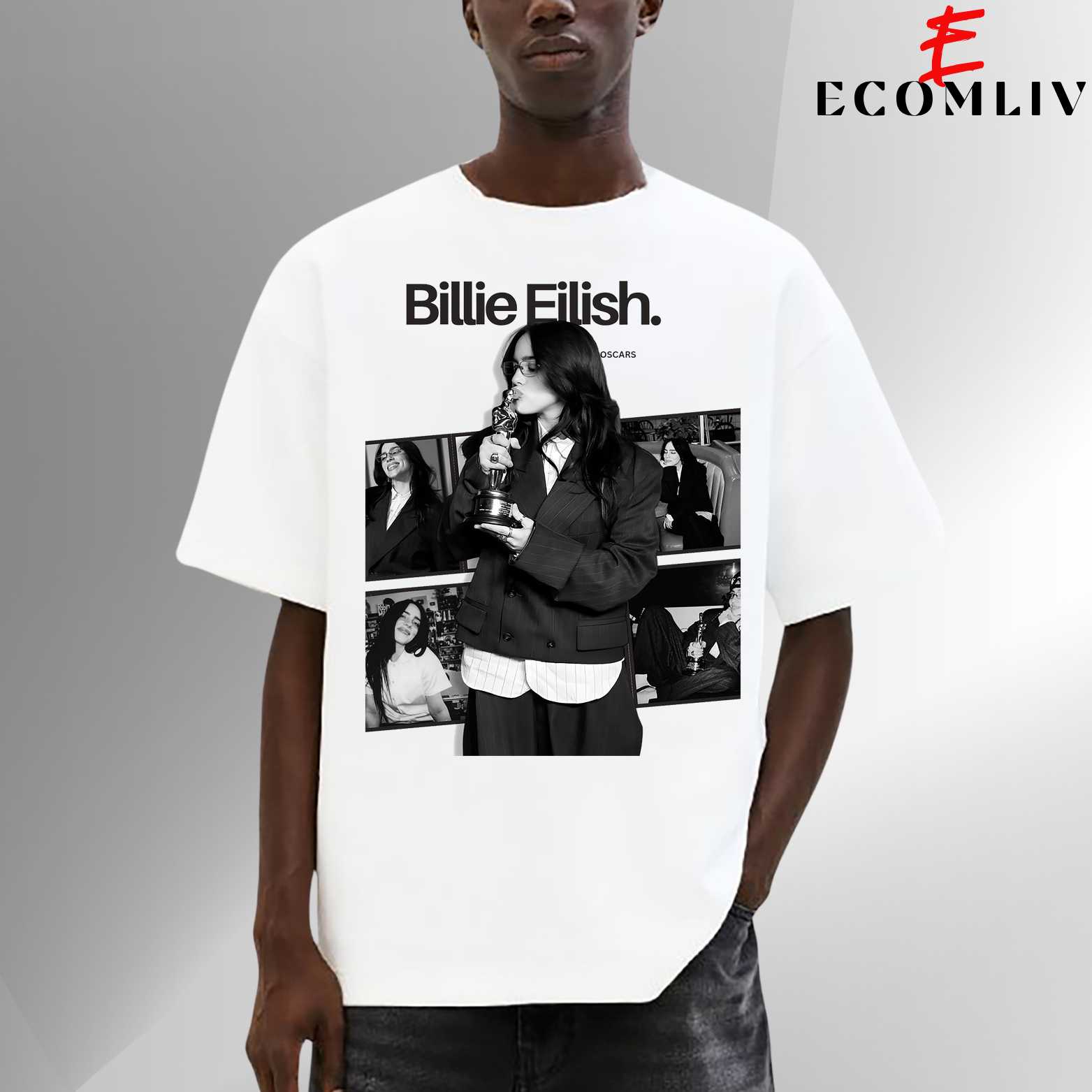 Billie Eilish Unisex T Shirt, Pop Star Graphic Tee, Collector Concert Merch